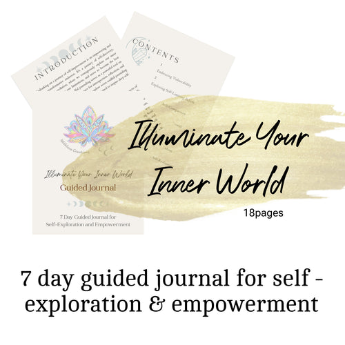 Illuminate your inner world - Guided Journal