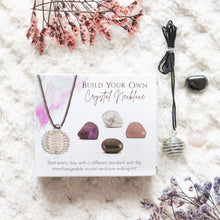 Load image into Gallery viewer, Build Your Own Crystal Necklace Kit
