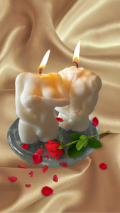 The Lovers Sculpture Candle