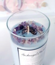 Load image into Gallery viewer, Archangel Intention Soy Candles with Gem Bracelets