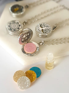 Aromatherapy Necklace With Essential Oil