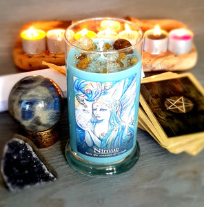 Personalised Candle with Mini Reading