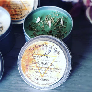 The Elements Of Magic Soy Candle Range