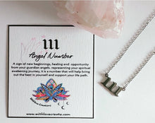 Load image into Gallery viewer, Angel Number Necklaces